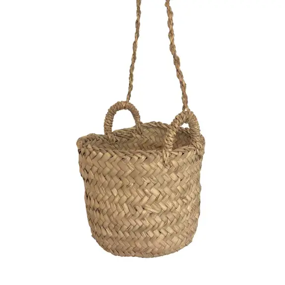 Miniature : Panier rotin suspendu
