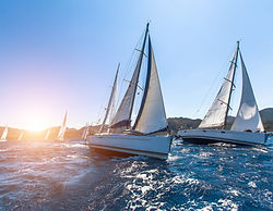 Sailing Boats Racing