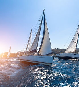 Sunset Sailboats