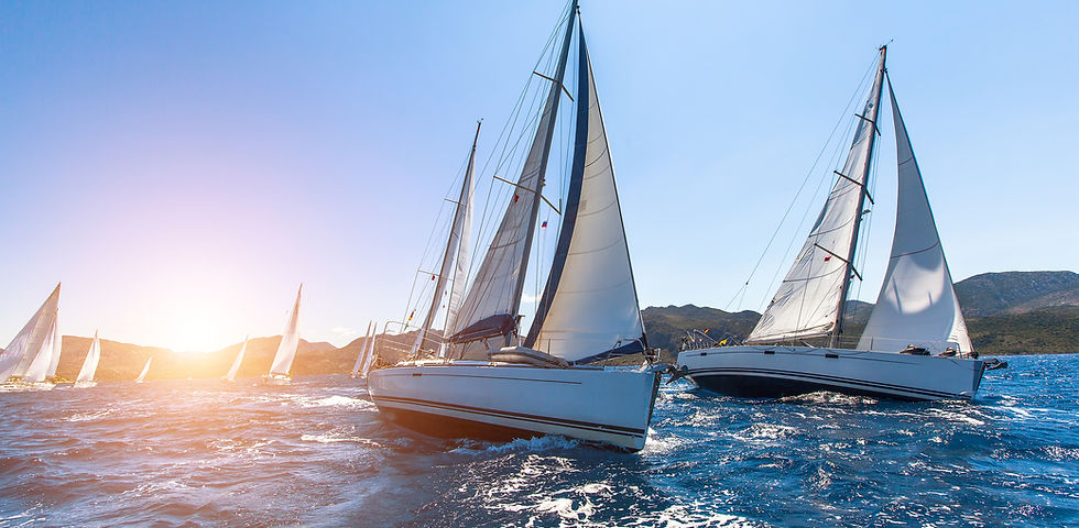 Luxury Yachts Sailing
