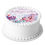 Thumbnail: Personalised Message Cute Axoltol 7.5 Inch Circle Icing Cake Topper