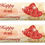 Thumbnail: 40th Ruby Anniversary Borders Decor Icing Sheet