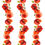 Thumbnail: Remembrance Poppy Flower Borders Decor Icing Sheet Cake Decoration