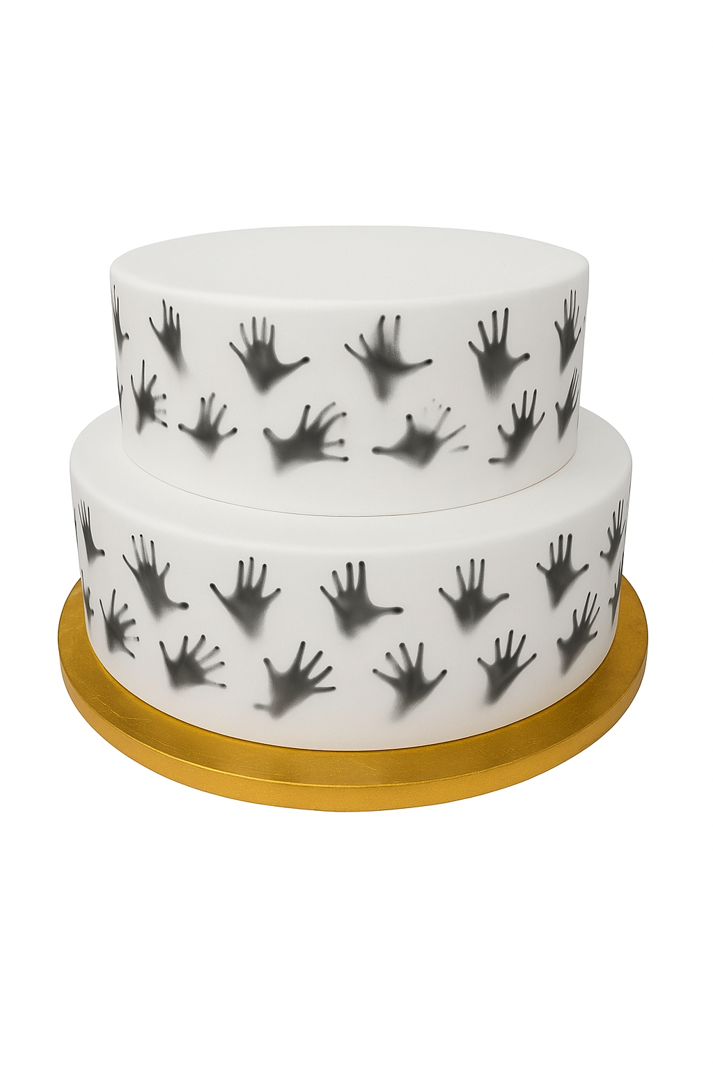Halloween Horror Zombie Hands Border Decor Icing Sheet Cake Decoration