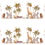 Thumbnail: African Safari Border Decor Icing Sheet Cake Decoration