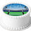 Thumbnail: Rugby Stadium PERSONALISED MESSAGE 7.5 Inch Circle Decoration
