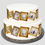 Thumbnail: Vintage Gold Frames PERSONALISED IMAGES Cake Border Edible Icing