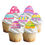 Thumbnail: 16 Stand Up LARGE Colourful Easter Egg Edible Wafer Paper Themed Cake Toppers