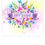 Thumbnail: Pastel Watercolour Floral Happy Birthday 7.5 Inch SQUARE Decor Icing Sheet