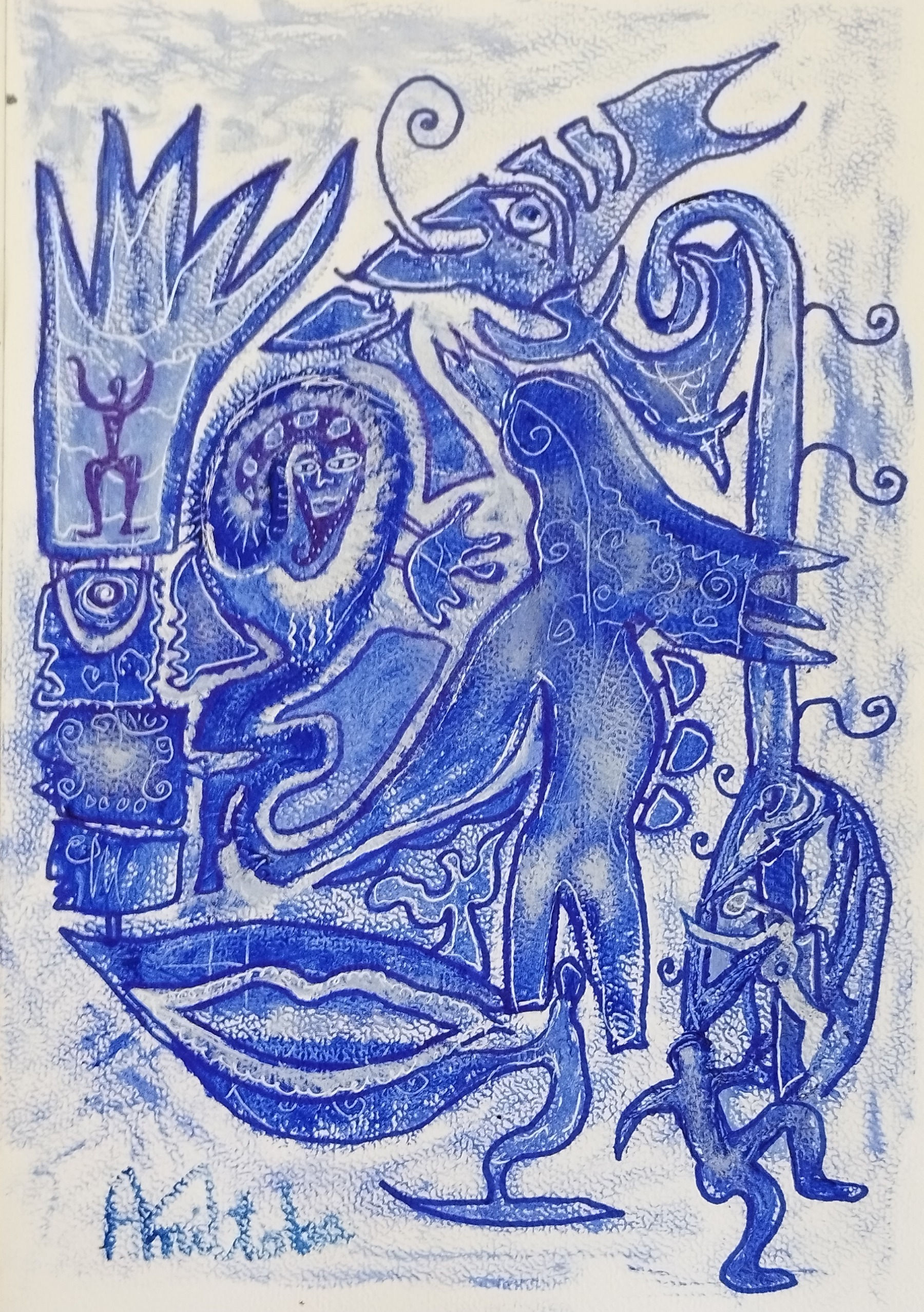 l'oiseau bleu chant des douceurs