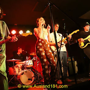 King Blue are a ball of energy that bounces around and reverberates with the intention of a spring bunny.   Spreading the love vibes in musical waves that envelope the soul, springing forth the enteral guitar fuelled hip swinging sounds.
A shout out to the stand-in guitarist on his first live performance with KB.
A great set to close a lively, vigorous and spirited evening of live music. Kudos to Mojo’s for great sound, lights and magical Covid19 safe bar staff. 
