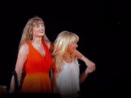 Sabrina Carpenter Joins Taylor Swift in a Surprise Performance in New Orleans!