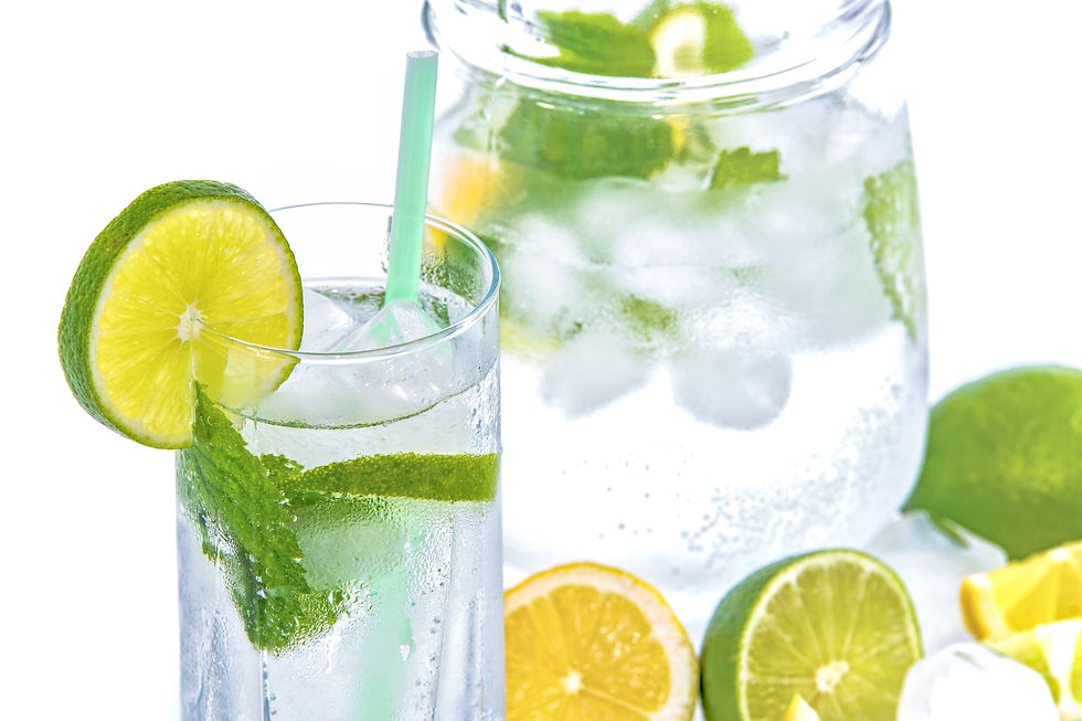Water Glass and Pitcher