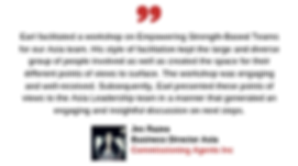 Testimonial Jes Razea of Commissioning Agents International