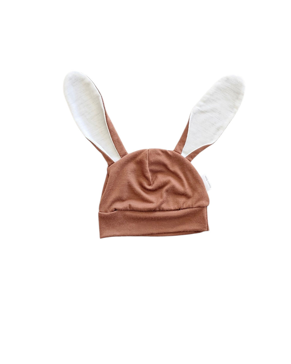 Thumbnail: Frankie Raine Merino Baby Bunny Hat | Last Pieces