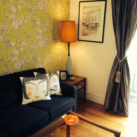 Drapes in Zepel Fabric