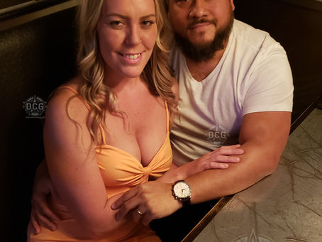 Dallas and Carlos together during a date night