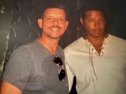With Actor Terrence Howard