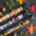 image of three flannel plaid dog collars