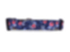 Thumbnail: Dog Collar - 'Rosa - Navy' -  Floral Rifle Paper Co® Design