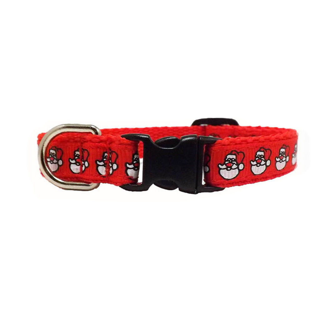 Cat Collar - 'The Santa' - Red Santa Claus Breakaway Collar