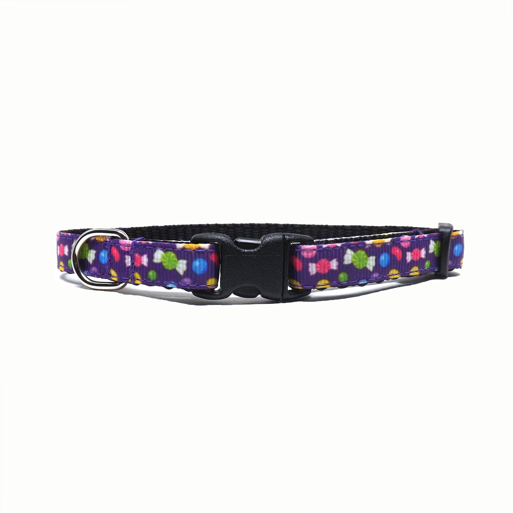 Cat Collar - 'Halloween Candy' - Jelly Bean and Candy Design, Breakaway Collar