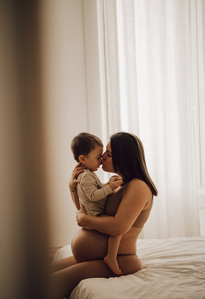 Shooting photo maman et enfant