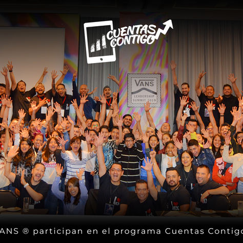 Voluntarios de VANS participan en el programa Cuentas Contigo de JA México