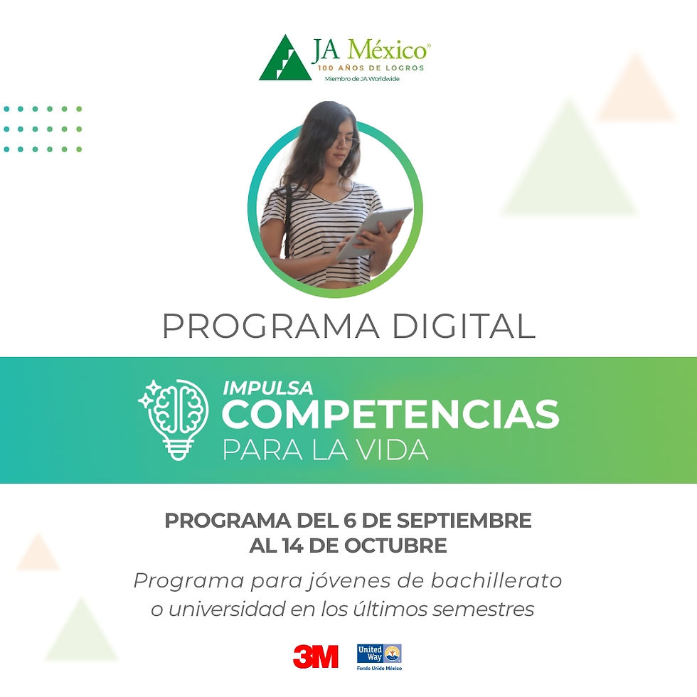 Competencias para la Vida | 3M & Fondo Unido