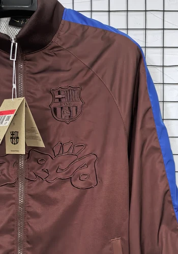 Barcelona x Travis Scott - Windbreaker Jacket | Cult Jerseys