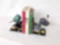 Vintage Fishing Reel Bookends