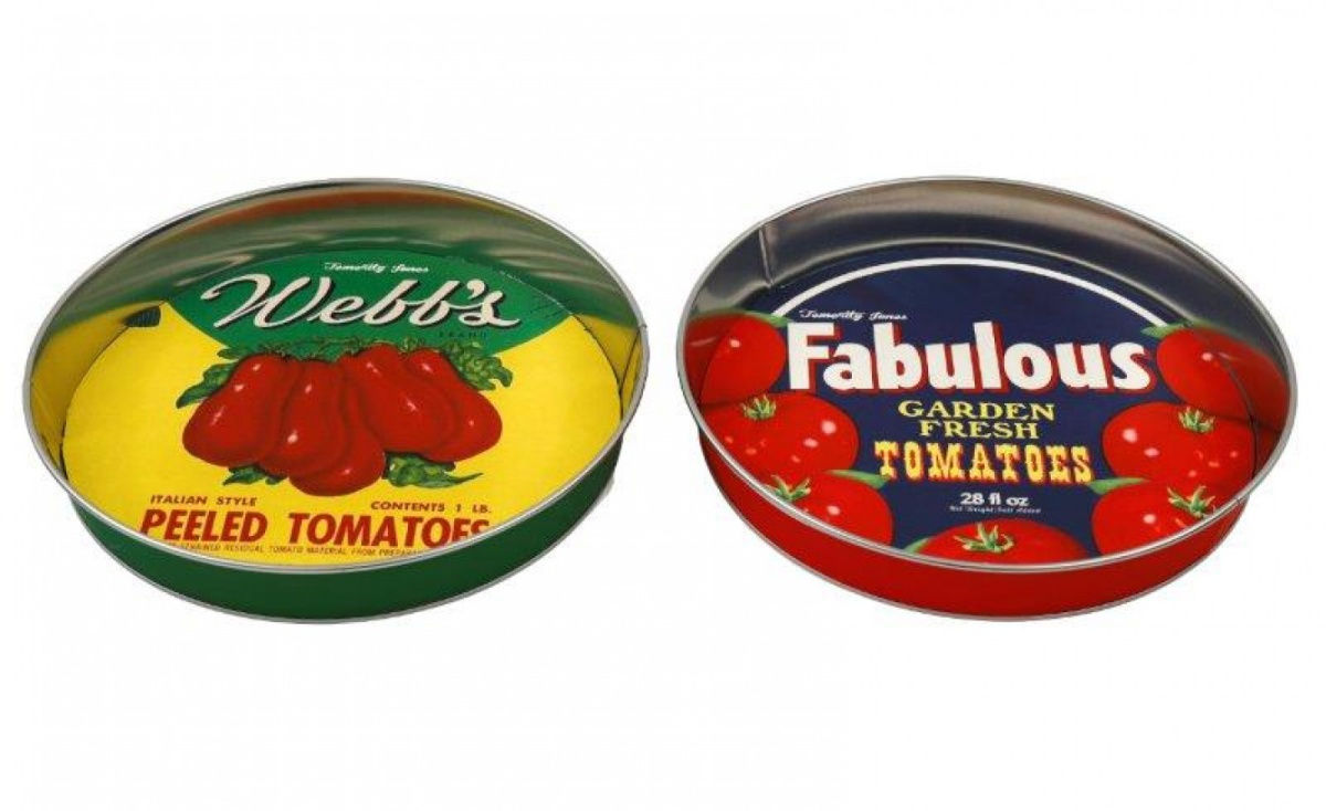 Round Metal Tomato Tray