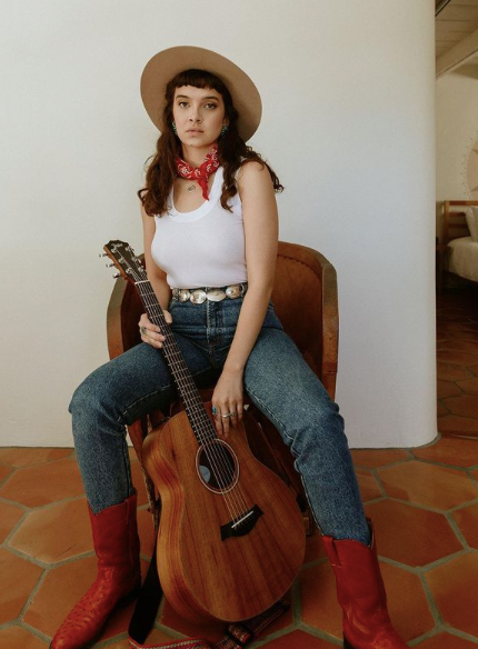 Poiema Lee wearing cowgirl boots outfit
