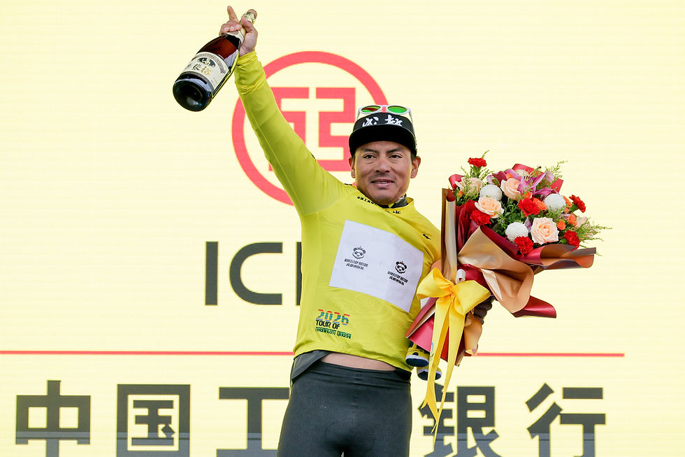 Tour of Magnificent Qinghai 2026 Stage 5 Yellow Jersey-  CAICEDO CEPEDA Jonathan Klever 