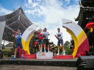 2024 Gree Tour of Guangxi Second Stage | Warre Vangheluwe from the Soudal-Quick-Step Team Wins the Stage 2 in Jingxi