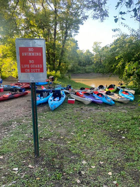 Kayak Rentals at The Meadow Campground
