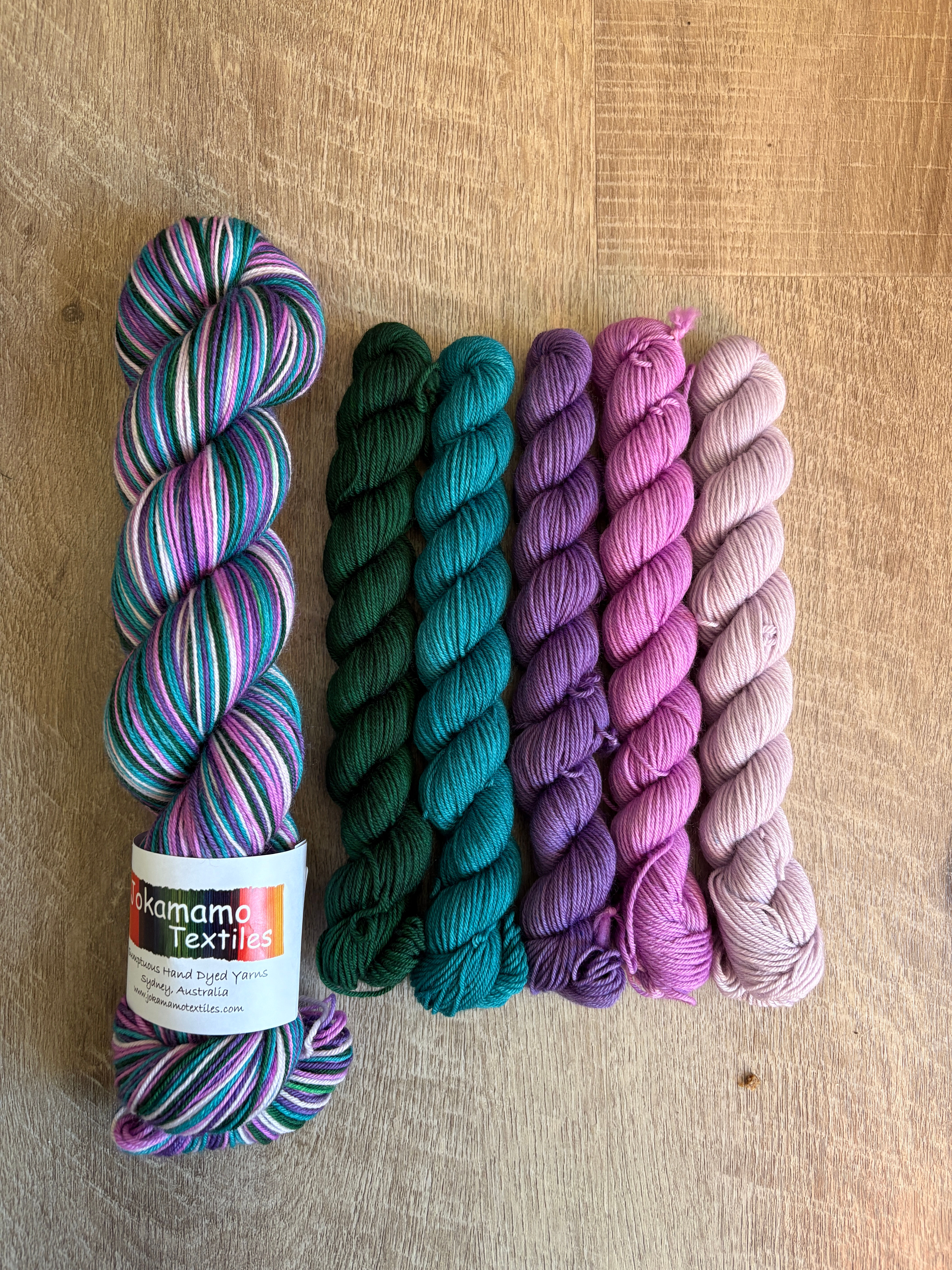 French Lavender Self Striping Yarn - July 2026