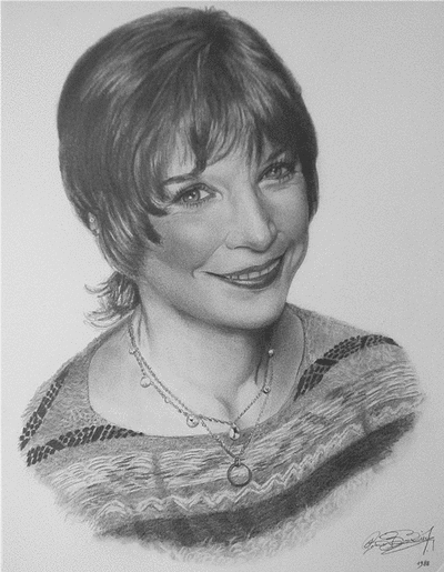 Shirley McLAINE by TOFFART 1985 © All Rights reserved
