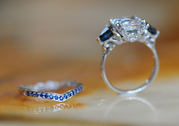 Jenna's Trestle Ring Pair