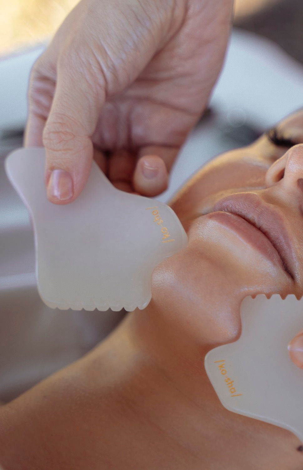 Thumbnail: KOSHA Healing Quartz Gua Sha