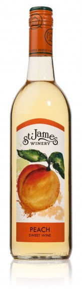ST. JAMES PEACH WINE 750ML