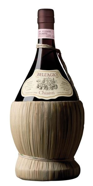 Castello Banfi Bell'Agio Straw Flask, Chianti DOCG, Italy (750 ml)