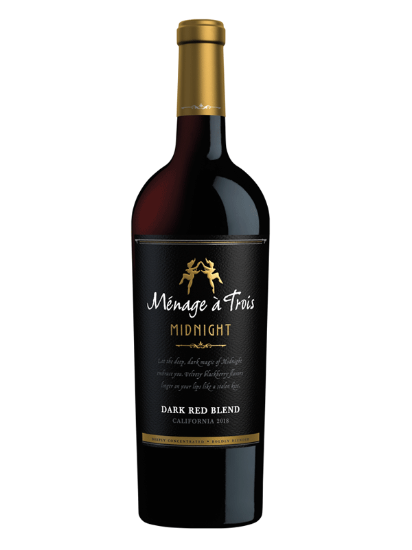 Menage a Trois Midnight Dark Red Blend 750ML