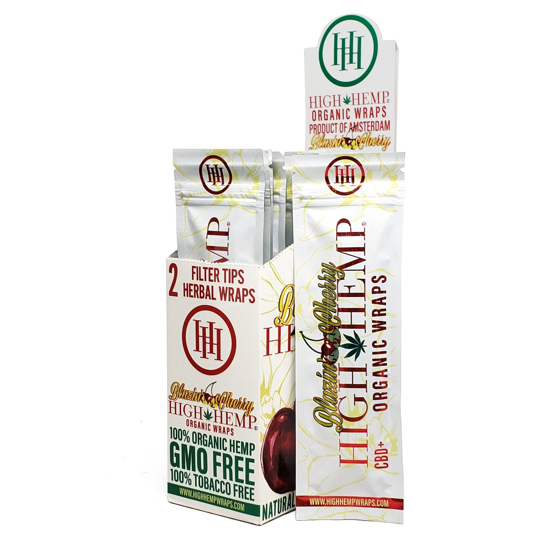 High Hemp Organic Wraps Blazin’ Cherry