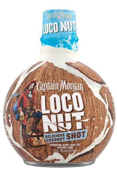 Captain Morgan LocoNut Coconut Shot, 750 mL (40 Proof)