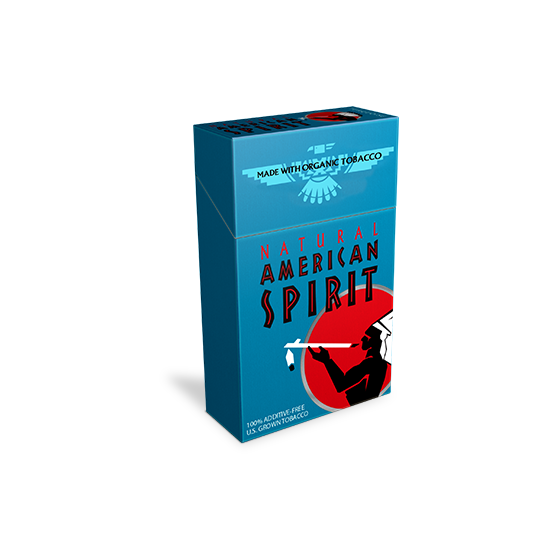 American Spirit Organic Full Turquoise Carton ( 10 Pack )