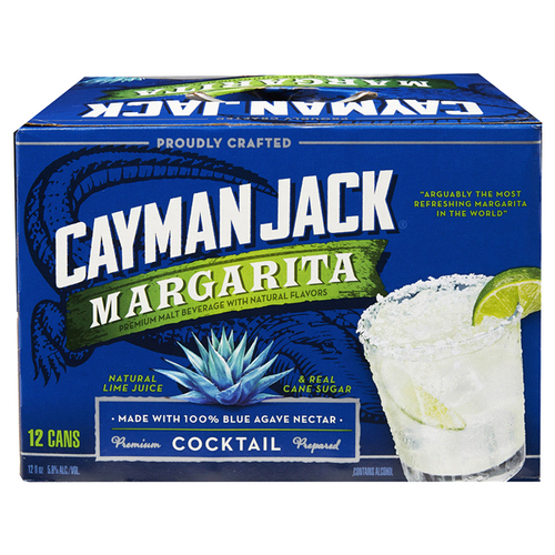 Cayman Jack Margarita 12 Oz Cans Kc Liquor