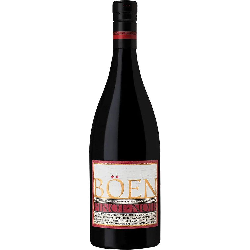 BOEN PINOT NOIR TRI-APPELLATION CALIFORNIA 750ML