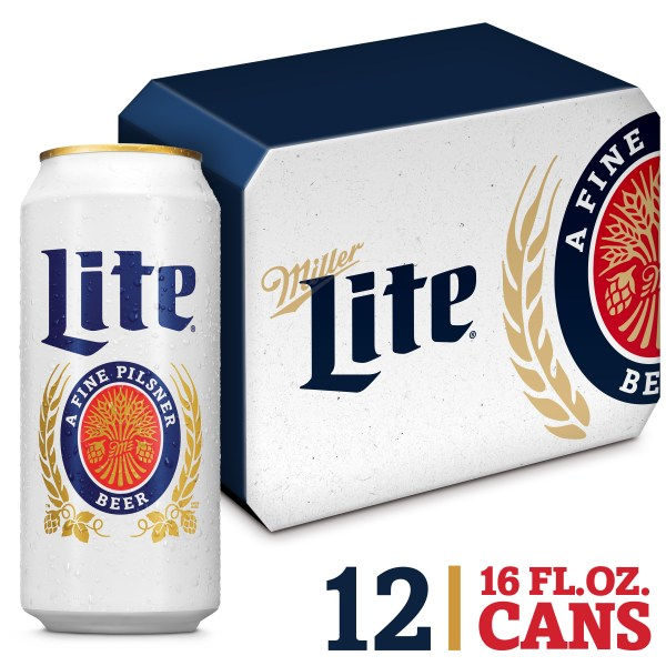 Miller Lite 12pk 16oz Cans