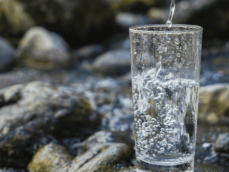 sparkling water